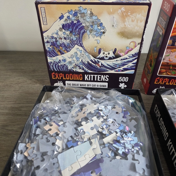 Exploding Kittens Puzzle Set - Picture 6 of 8
